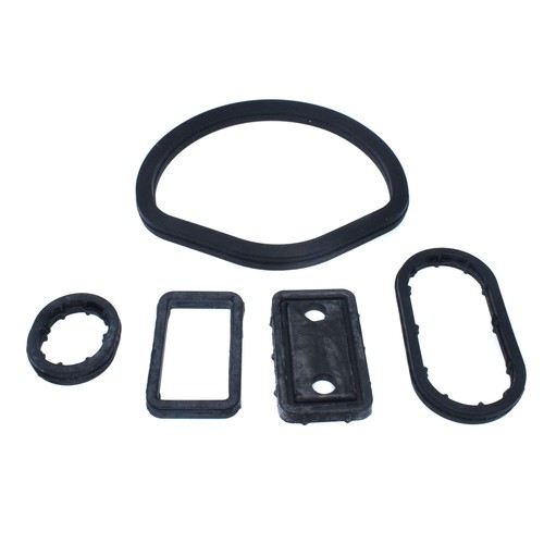 Set 5Pcs Engine Oil Cooler Seal Ring Gasket For Benz W163 W202 W203 1121840361 - Picture 3 of 8
