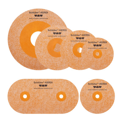 Schluter Kerdi MV wasserdichte Rohrmanschetten 12-140 mm verfügbar...Größe wählbar