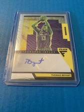 2020-21 Flux  Autograph Influx Thomas Bryant Wizards RC Auto AI-TBA