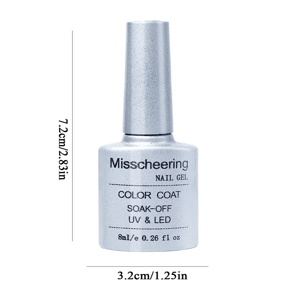 8 Ml Katzen-Magnet-Nagellack Funkelnder Regenbogen-Feuerwerk-Nagellack Ar✲  / - Bild 3 von 4