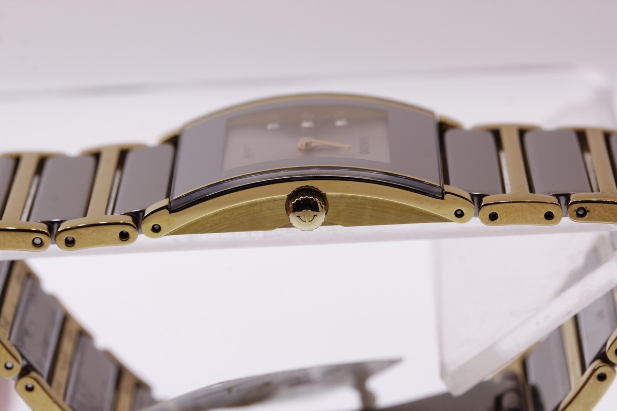 RADO 腕時計 シルバー/ゴールド 美品✨RADO jubilé 腕時計 シルバー ゴールド 3ダイヤ ラドー