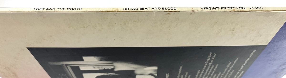 POET & THE ROOTS DREAD BEAT BLOOD 1978 LP VG+ Vinyl Record UK