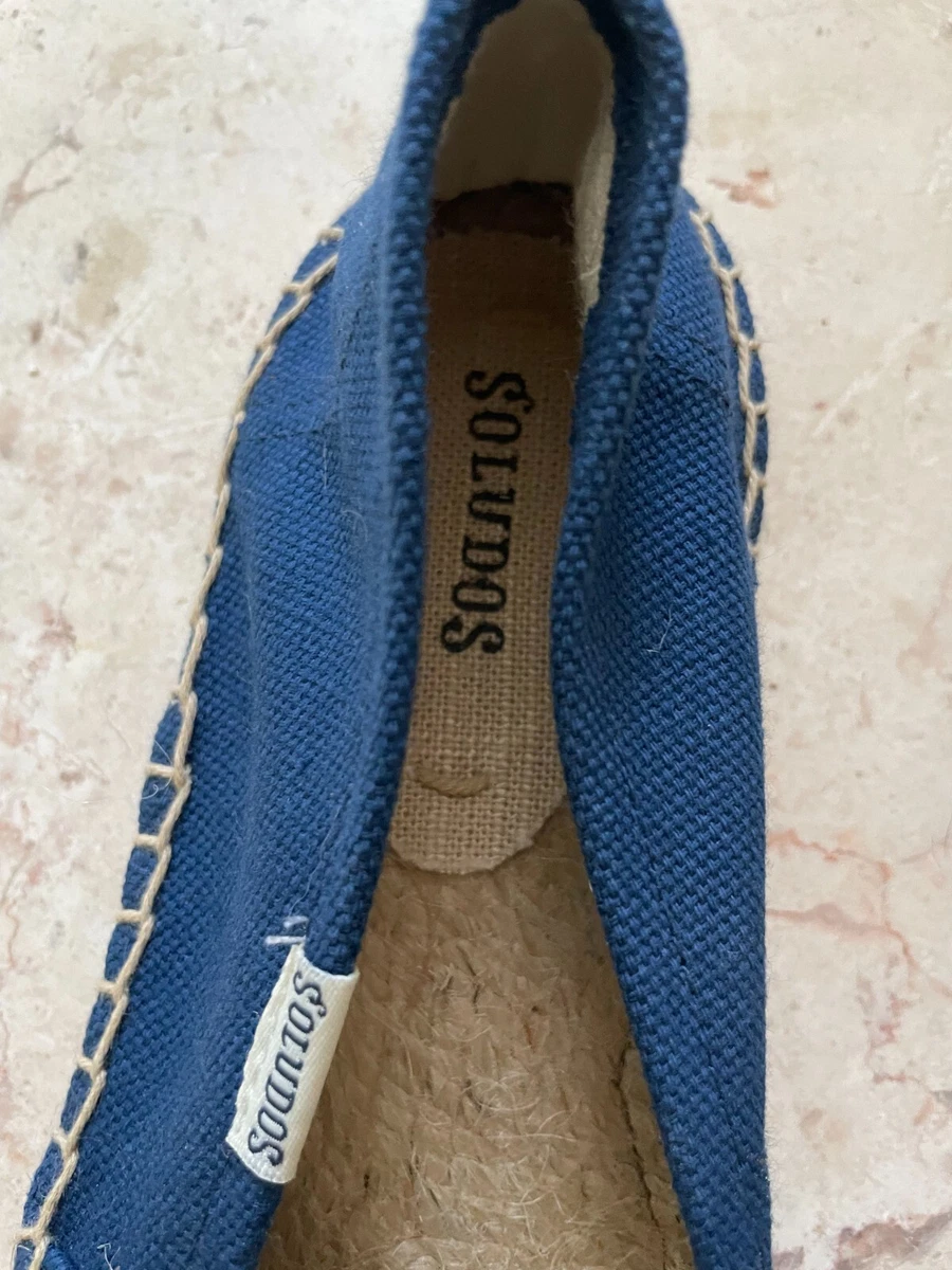 Soludos blue shop espadrilles