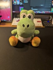 Nintendo Super Mario Yoshi Plush 7" Green Dinosaur Toy 2017 Little Buddy Soft