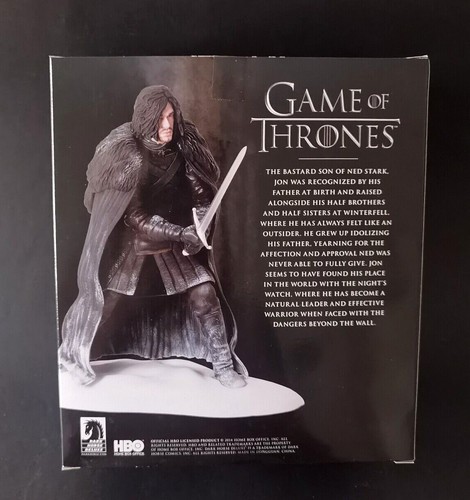Game Of Thrones Jon Neige Figurine Dark Horse - Photo 2/4