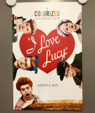 I Love Lucy 2019 Colored Celebration Poster 11x17 Lucille Ball Desi Arnaz