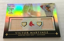 VICTOR MARTINEZ Dual Relic -2010 Topps Tribute - Red Sox /99 TDR-VM