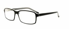 Sierra S334 Single-vision Plastic Lenses Reading Glasses 0.50 to 4.00 Black