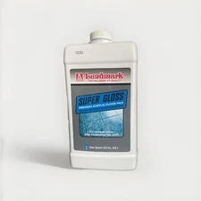 Lundmark Super Gloss Acrylic, Extra Heavy-Duty Hard Finish Floor Wax, 32-Ounce,