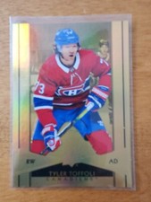 Carte de Hockey Tim Hortons  GOLD ETCHINGS G-7 TYLER TOFFOLI