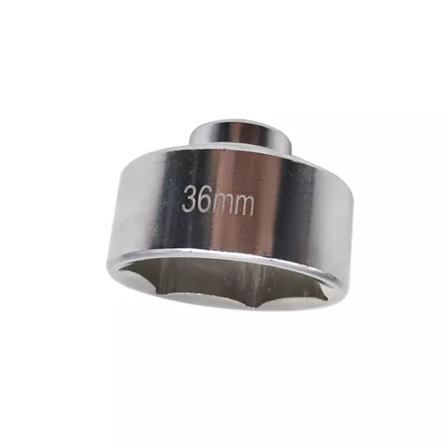 36mm Oil Filter Socket Tool 3/8"Drive Cap Remover Low Profile Socket Wrench C2C6 - Imagen 8 de 11