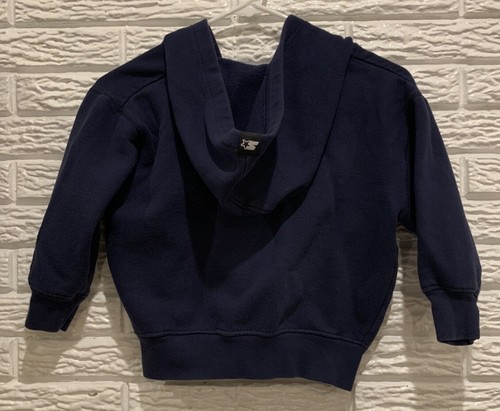 Starter Illinois Fighting Illini Youth Full Zip-Up Hoodie Size Small, Navy Blue - Picture 4 of 12