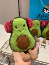 Jellycat Amuseables Avocado 18cm Plush, NEW with Tags & Dust Bag