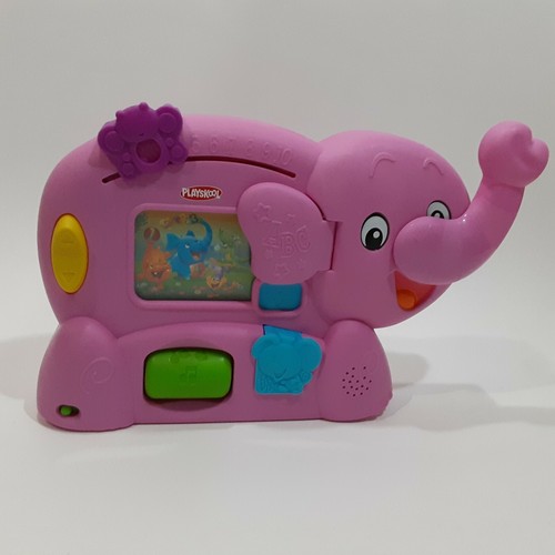 Playskool Learnimals ABC Adventures pink Elephant Activity Learning Toy Elefun | eBay