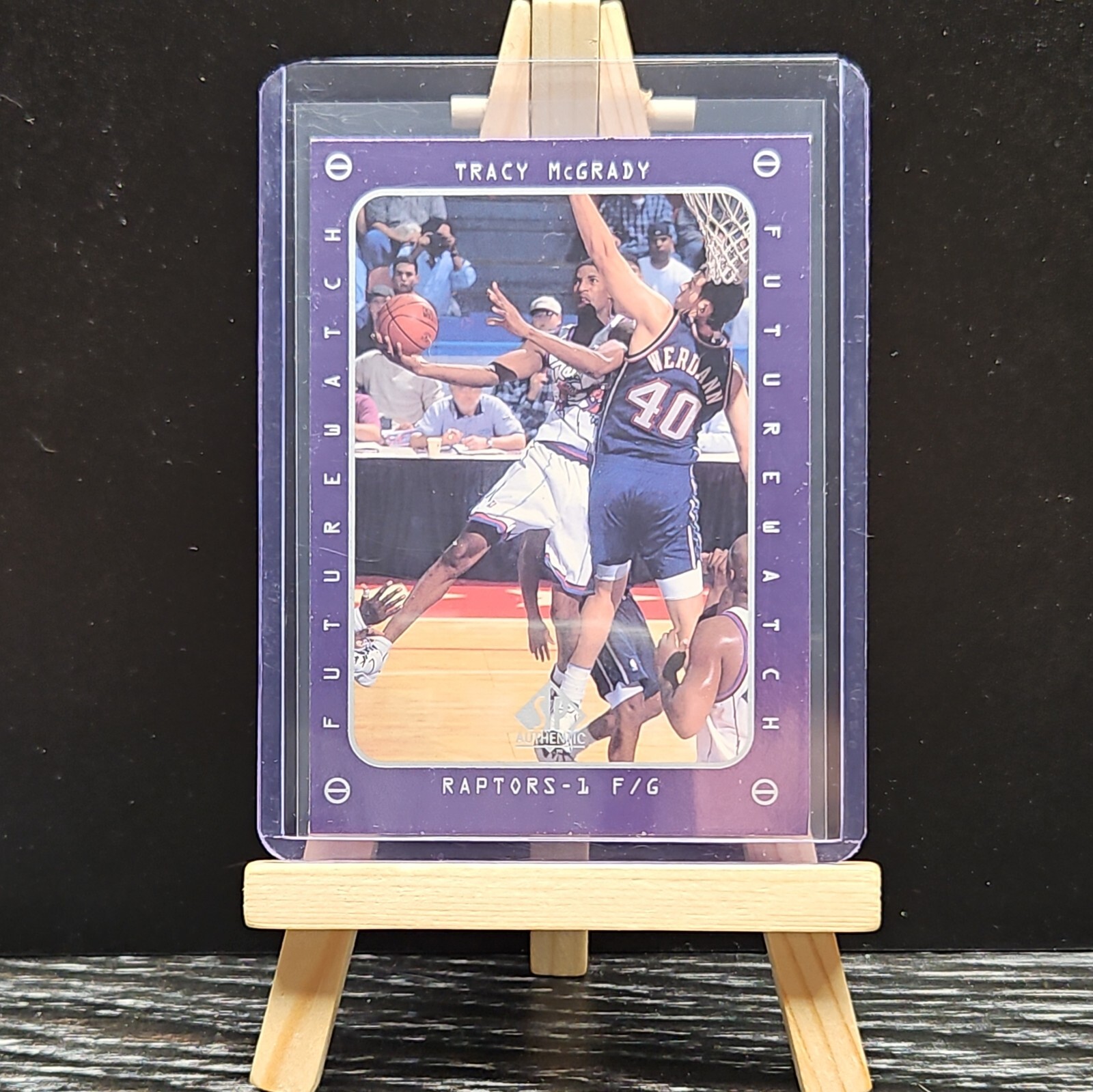 1997-98 Upper Deck SP Authentic #166 tracy McGrady Future Watch Rookie