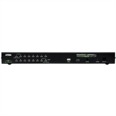 ATEN CS1716i KVM Over-IP Switch VGA, PS/2-USB, USB-Peripherie Port, 16 Ports
