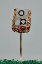 GKUD FOLKLORE SOCIETY musical ensemble, folklorique Croatia pin KASUN 1960s !