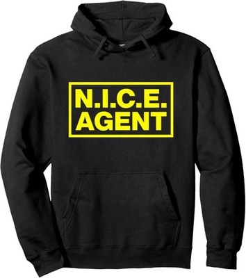 Nice Agent Official Happy Member Protest Costume Unisex Hooded Sweatshirt