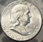 1952 S UNC Franklin Half FBL