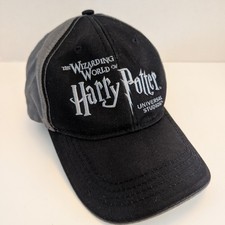 Wizarding World of Harry Potter Exclusive Universal Studios Hat Black Grey Cap