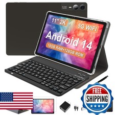 FESABOLE 11 inch Android Tablet T616 Octa-Core 18GB RAM 128GB ROM 5G WiFi