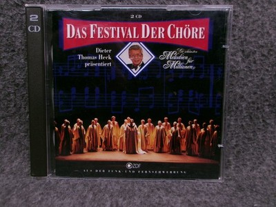 Das Festival Der Chöre 2 CD Dieter Thomas Heck Choral ZDF German
