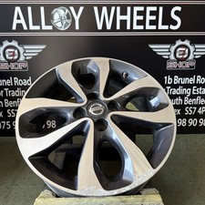 1 X GENUINE NISSAN NOTE 16” ALLOY WHEEL RIM MK2 E12A ET45 6J KE409-3V101 Grey