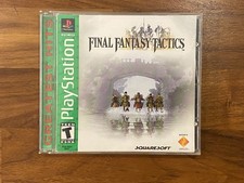 ebay® Auktion 389600977743 | Final Fantasy Tactics - Greatest Hits (Sony PlayStation 1, 1998) No Disc Thumbnail of ebay® auction 389600977743 | Final Fantasy Tactics - Greatest Hits (Sony PlayStation 1, 1998) No Disc