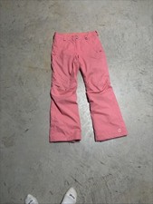 Burton DRYRIDE Girls XL 18 Pink Snowboarding Ski Pants Waterproof Insulated