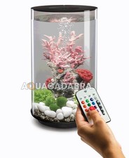 biOrb TUBE 30L BLACK MCR LED AQUARIUM LIGHTING FILTER ALL-IN-ONE FISH TANK OASE