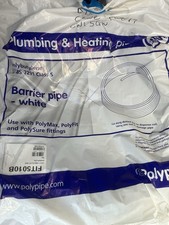 Polypipe Barrier Polybutylene Pipe Coil (White) 10mm x 25M