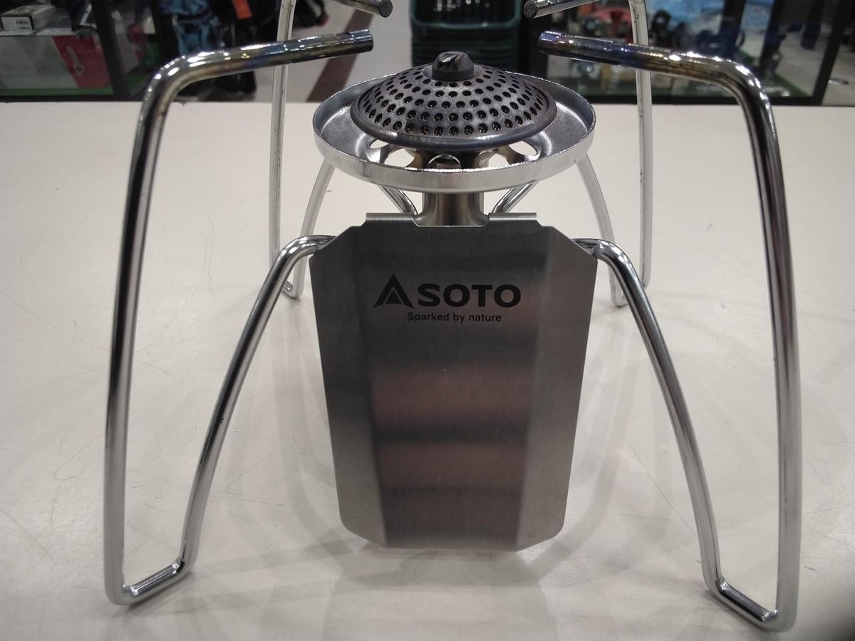 SOTO ST-310MT Regulator Single Burner Monotone Black Limited