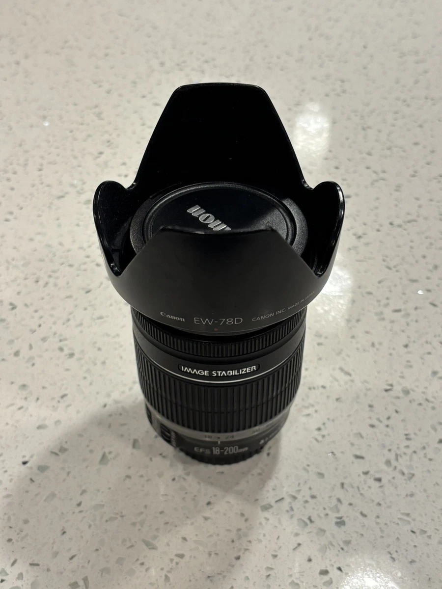Canon EF-S 18-200mm Focal Camera Lenses for sale | eBay