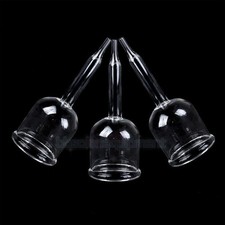 3PCS Vaccum Cupping Glass Cup For Vacuum Therapy Breast Enlargement Equipment