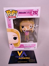 Amanda Seyfried Signed Karen Mean Girls WS Funko Pop w/ SWAU COA