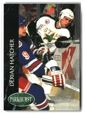1992-93 Parkhurst #72 Derian Hatcher