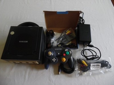NINTENDO GAMECUBE CONSOLE W/CONTROLLER, HDMI CABLE & AV ADAPTER-CLEANED & TESTED