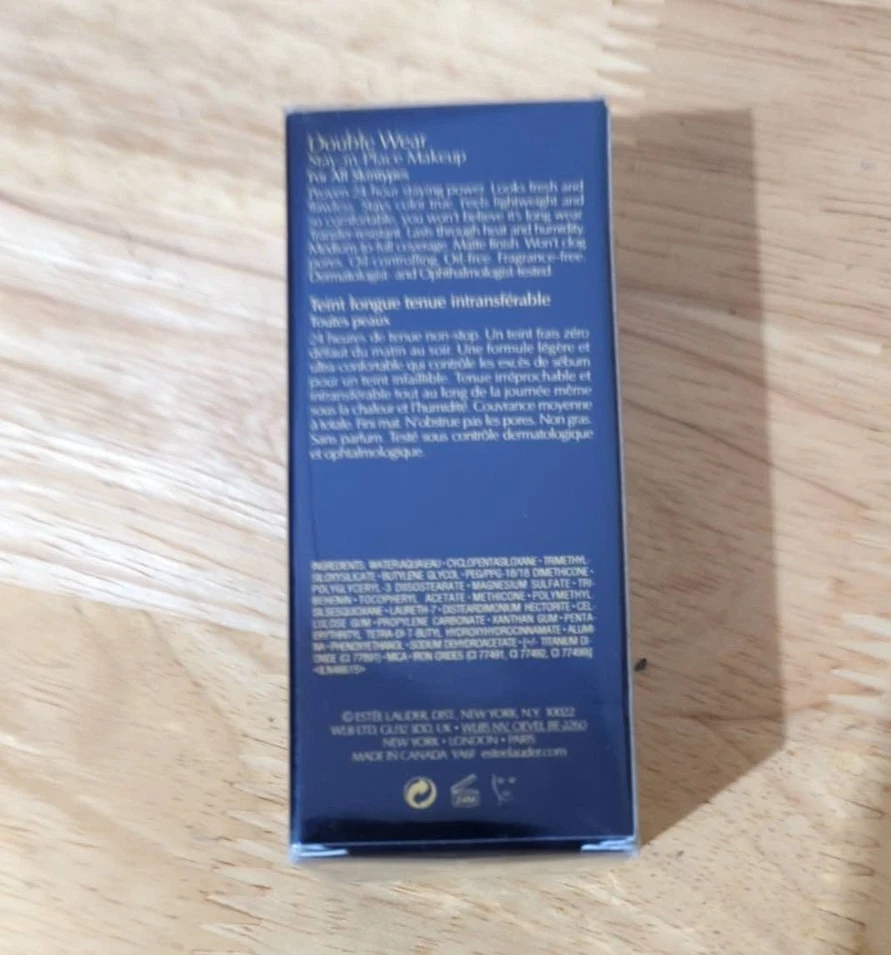 Estee Lauder 1oz PORCELAIN Double Wear 24HR Stay in Place Makeup Foundation - Image 2 of 4