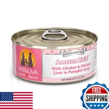 Weruva Classic Dog Food w/ Chicken Breast & Liver in Pumpkin Soup (24-Cans, 5.5o