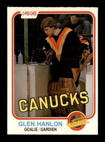 1981 O-Pee-Chee #336 Glen Hanlon   NM/NM+ X3446322