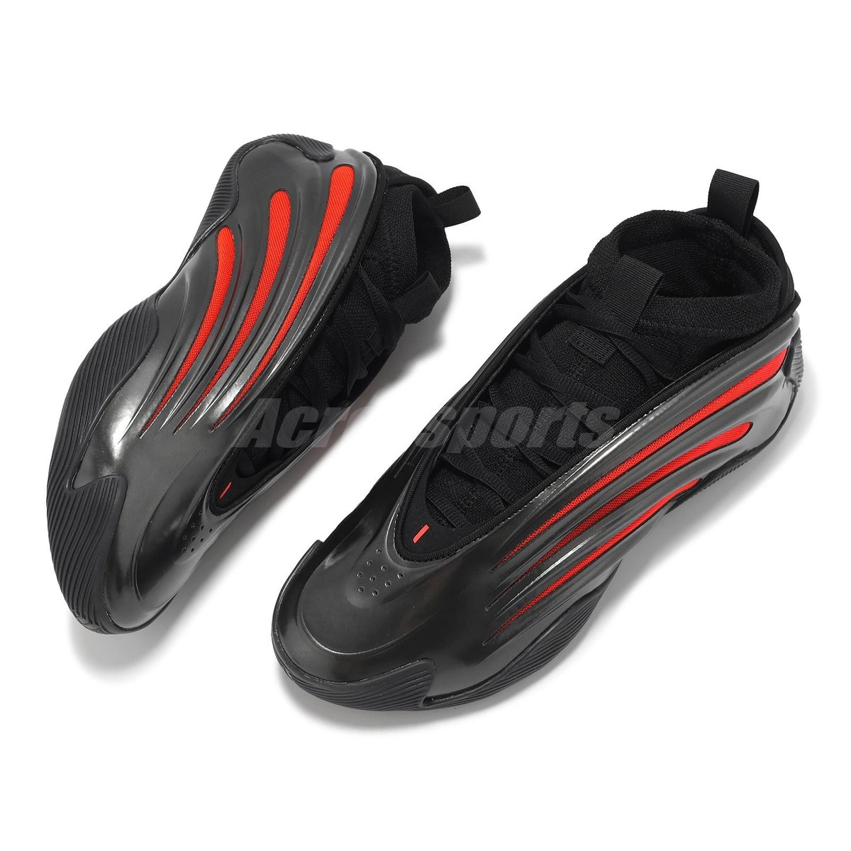 Size 7 Adidas Harden Vol. 9 Hell Cat Black Red Mens Basketball Shoes JH6483 adidas Harden Vol. 9 James Harden Hell Cat Men Basketball  main image 3