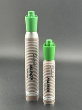 Lot of 2 Vintage Sanford's KING SIZE & DE LUXE Permanent Markers GREEN Working