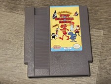 The Adventures of Rocky and Bullwinkle Nintendo Nes Cleaned & Tested Authentic