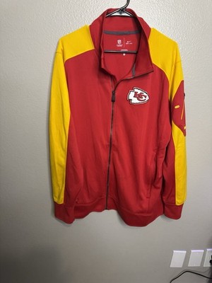 Nike Kansas City Chiefs Fly Speed Full Zip Performance Sideline Jacket Large