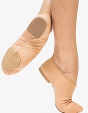 So Danca JZ 75L C Jada Ladies Jazz Canvas Shoes Sun Tan Size 9 L C New In Box