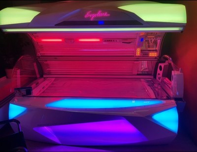 Ergoline Prestige 1600 Turbo Profi Solarium Sonnenbank              Porta de sol