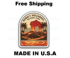 Hawai'i Volcanoes National Park Sticker Decal Vinyl Souvenir travel Hawaii E