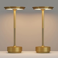 2 Pack Cordless Table Lamps Rechargeable, LED Portable 5000mAh Touch Table Li...