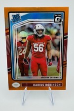 2024 Panini Donruss Optic - Rated Rookie Darius Robinson #225 Orange Prizm /249 