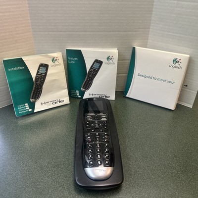 Untested Parts Only Logitech Harmony One R-IY17 Remote W/ Dock, No Charging Cord